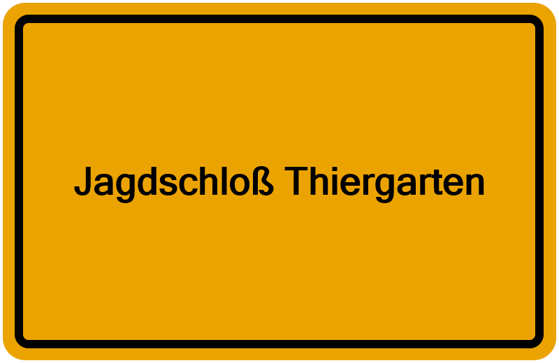 Handelsregisterauszug Jagdschloß Thiergarten